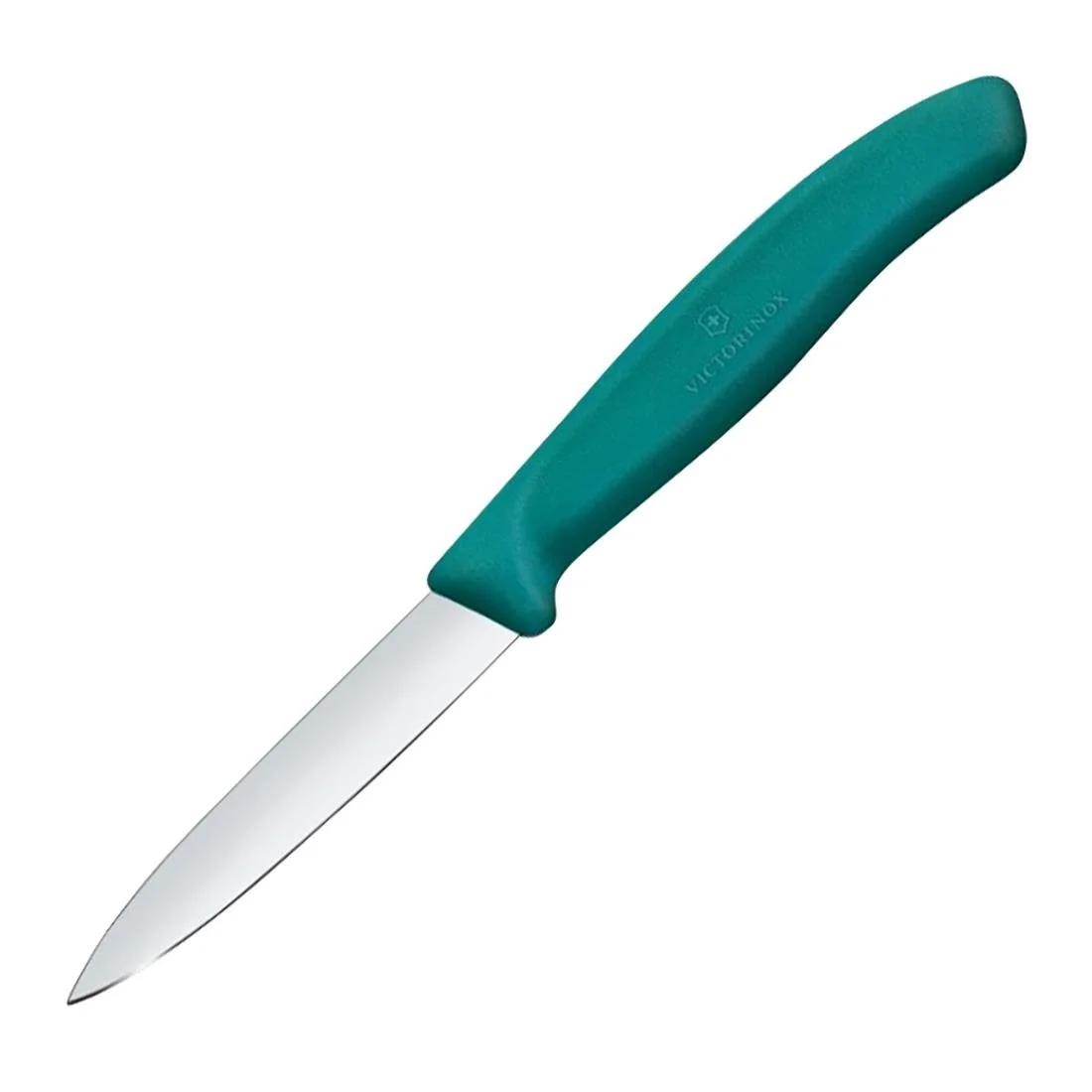Victorinox Swiss Classic Paring Knife Straight Pointed Tip Green 19cm - Image 1
