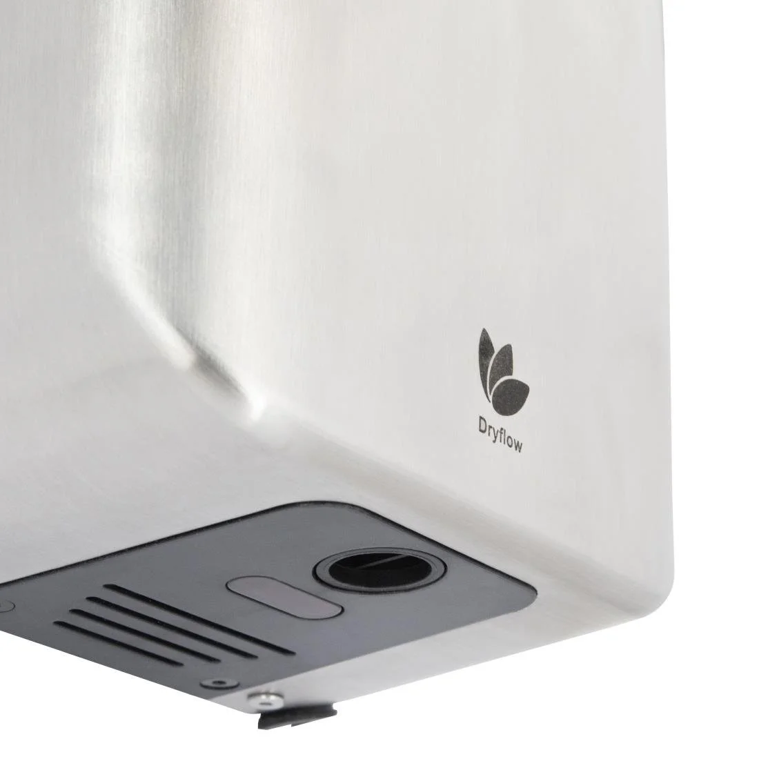 Dryflow Viska Quiet Hand Dryer Brushed Satin DFT01BR - Image 2