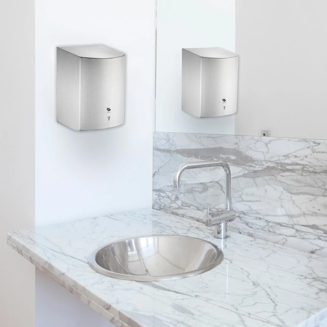 Dryflow Turboforce Hand Dryer White TF01 - Image 5