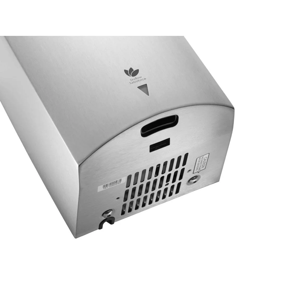 Dryflow Turboforce Hand Dryer Brushed Satin TF03 - Image 2