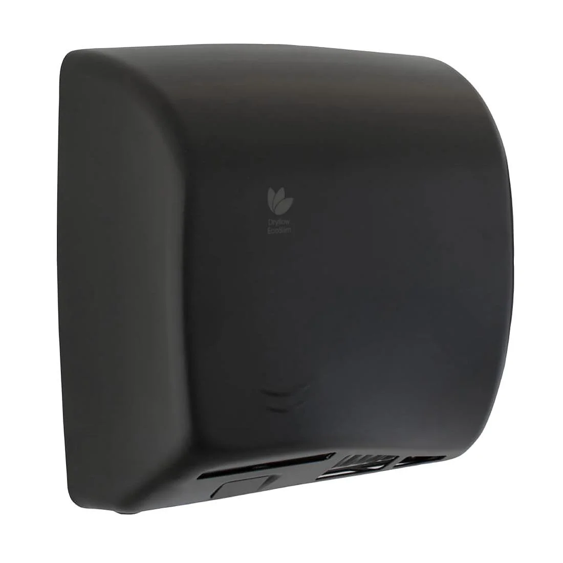 Dryflow EcoSlim HEPA Hand Dryer with Ioniser Black DFES04B - Image 1