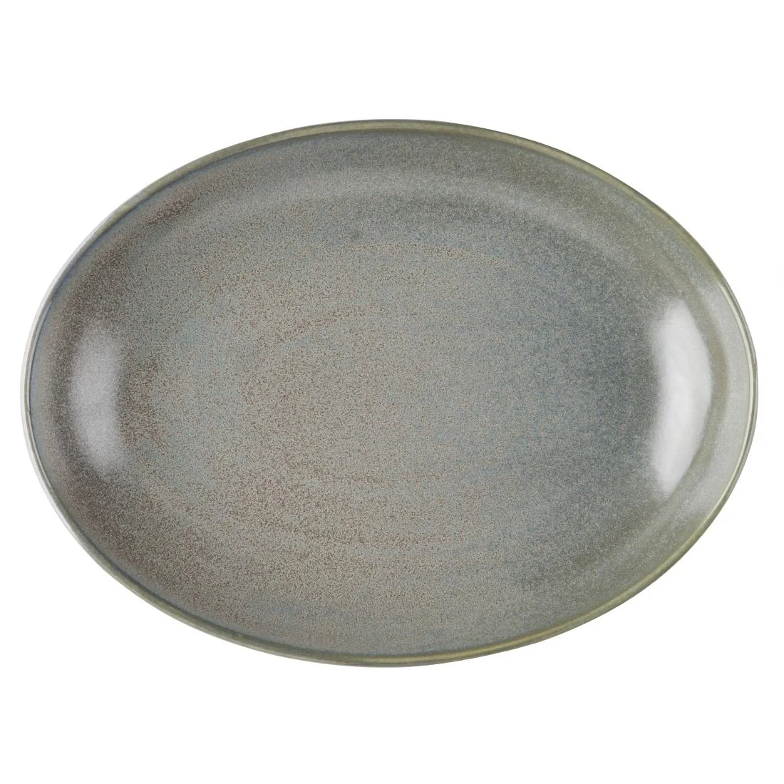 Olympia Ember Oval Bowls Blue 265x200mm (4 Pack) - Image 2