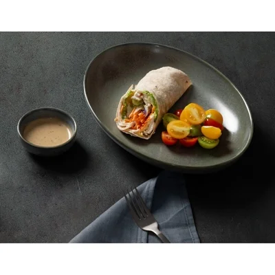 Olympia Ember Oval Bowls Blue 265x200mm (4 Pack) - Image 8