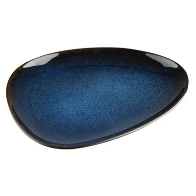 Olympia Luna Triangular Plates Midnight Blue 275x210mm (6 Pack) - Image 1