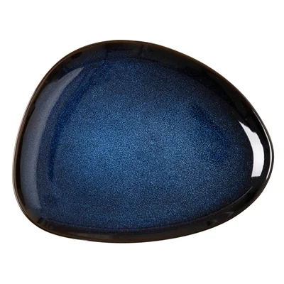 Olympia Luna Triangular Plates Midnight Blue 275x210mm (6 Pack) - Image 2