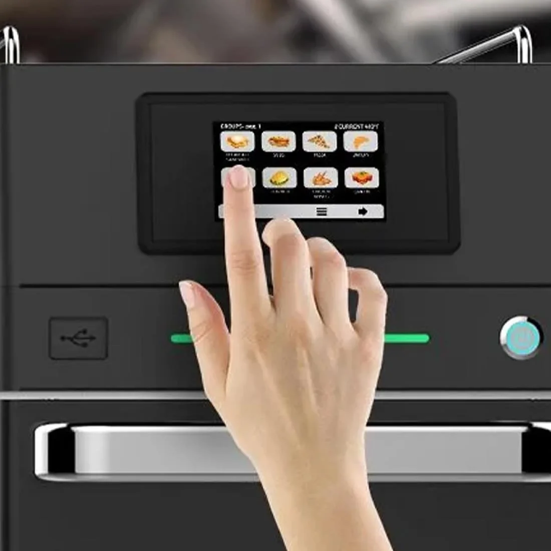 Pratica Fit Express Single Mag Black High Speed Oven - Image 5