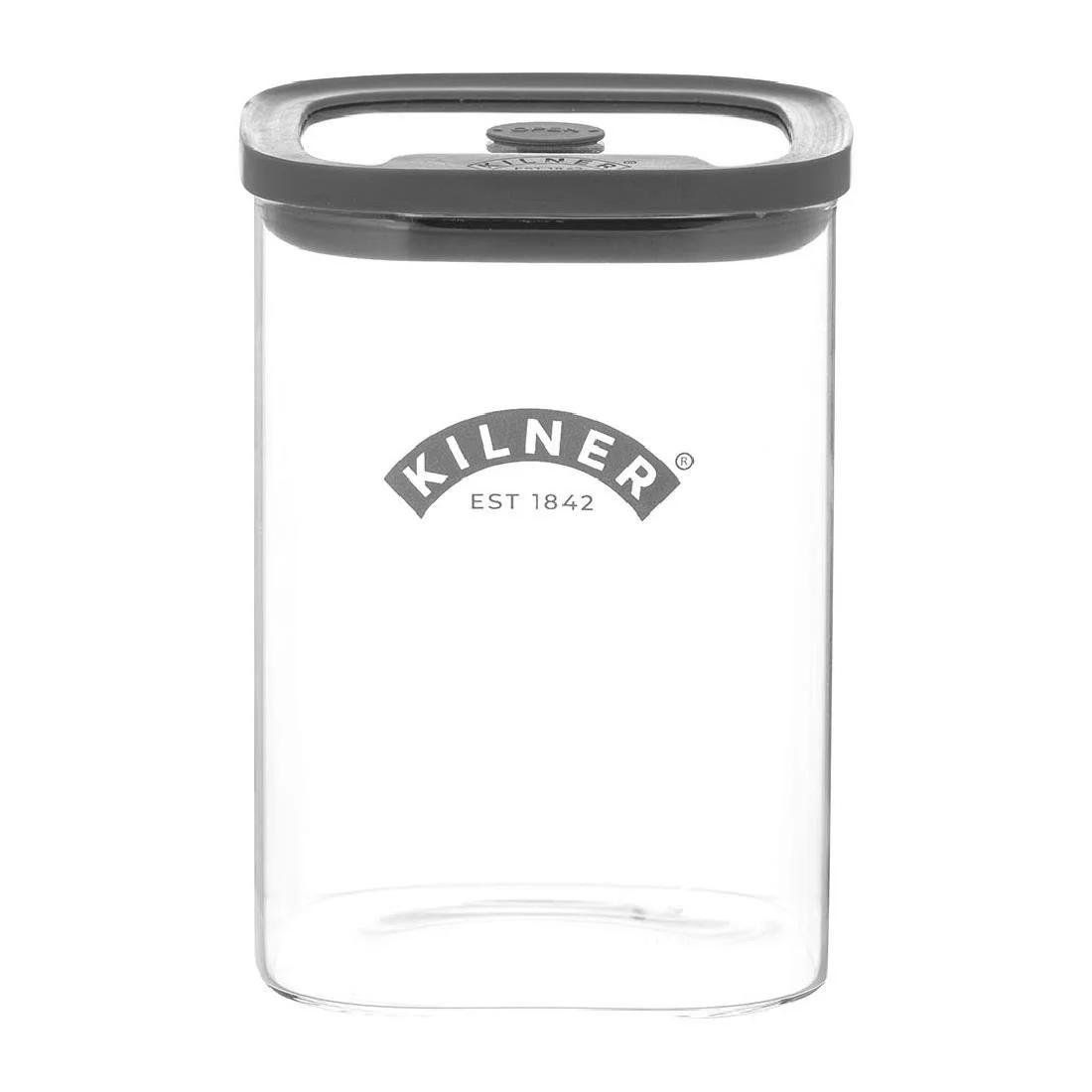 Kilner Fresh Storage Square Jar 1Ltr