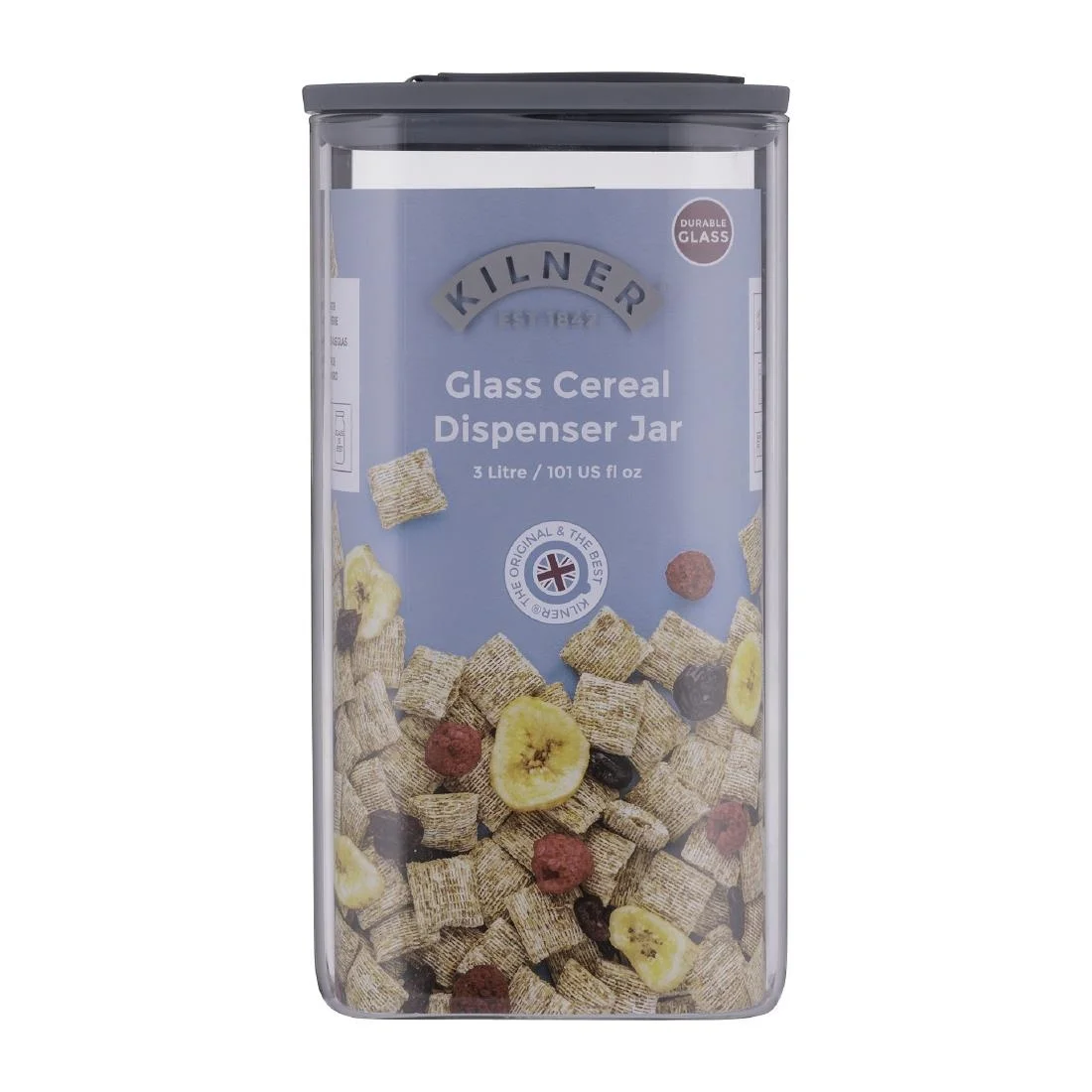 Kilner Fresh Dry Food Storage Dispenser 3Ltr - Image 2