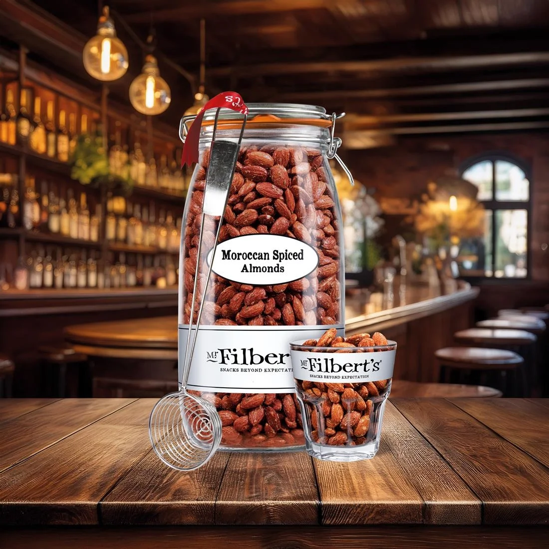 Mr Filberts Loose Serve Catering Bag Moroccan Spiced Almonds 1.5kg - Image 3
