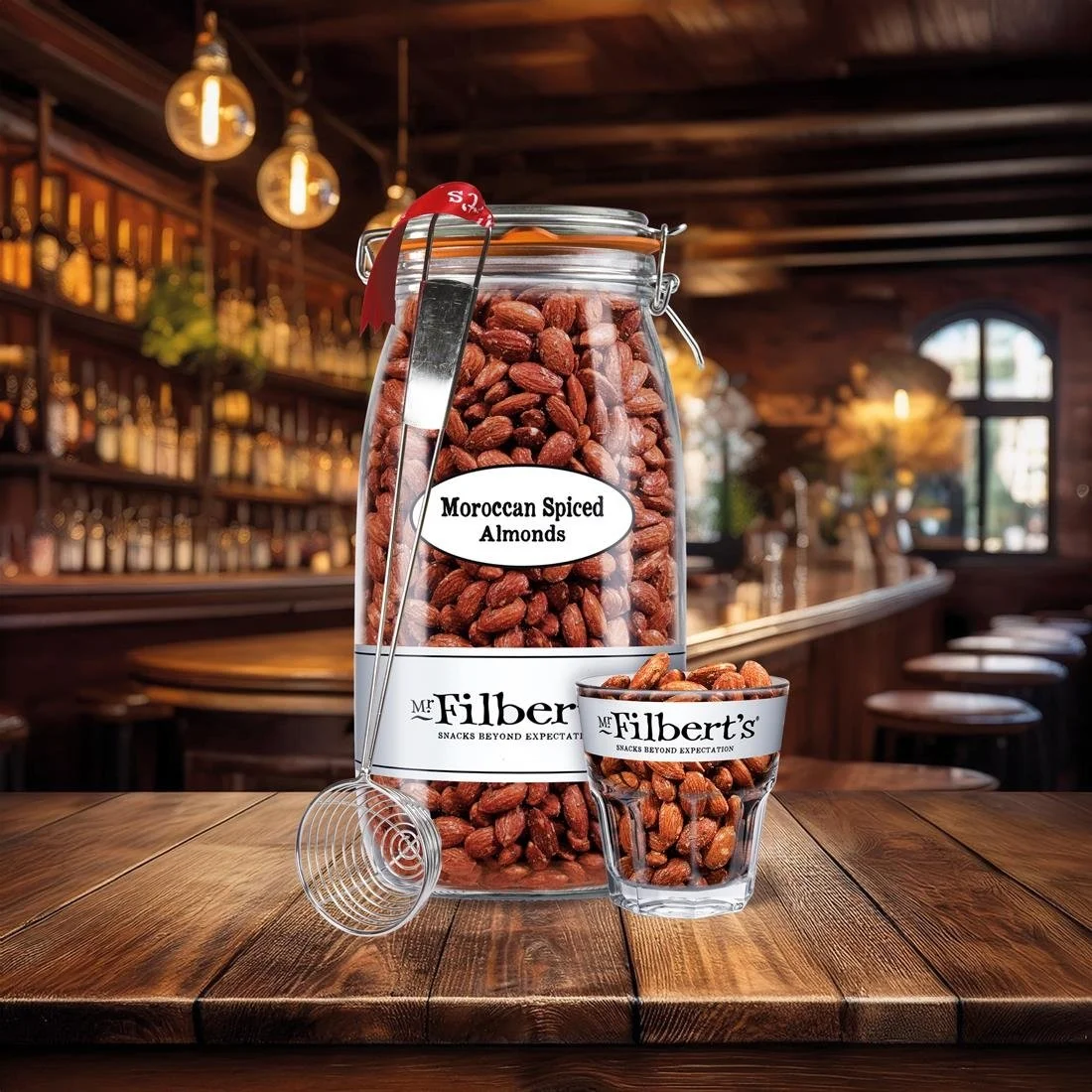 Mr Filberts Loose Serve Catering Bag Moroccan Spiced Almonds 1.5kg - Image 3