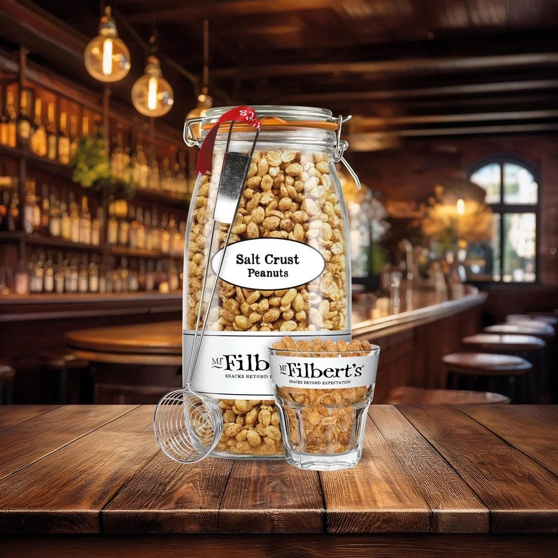 Mr Filberts Loose Serve Catering Bag Salt Crusted Peanuts 1.5kg - Image 3