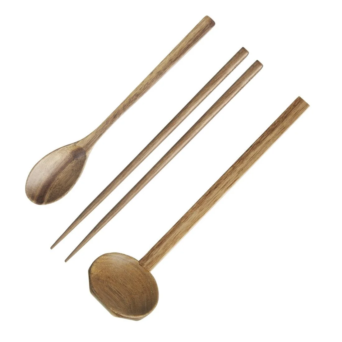 Olympia Miso Acacia Wood Ramen and Pho Spoon - 240mm (Box 6) - Image 5