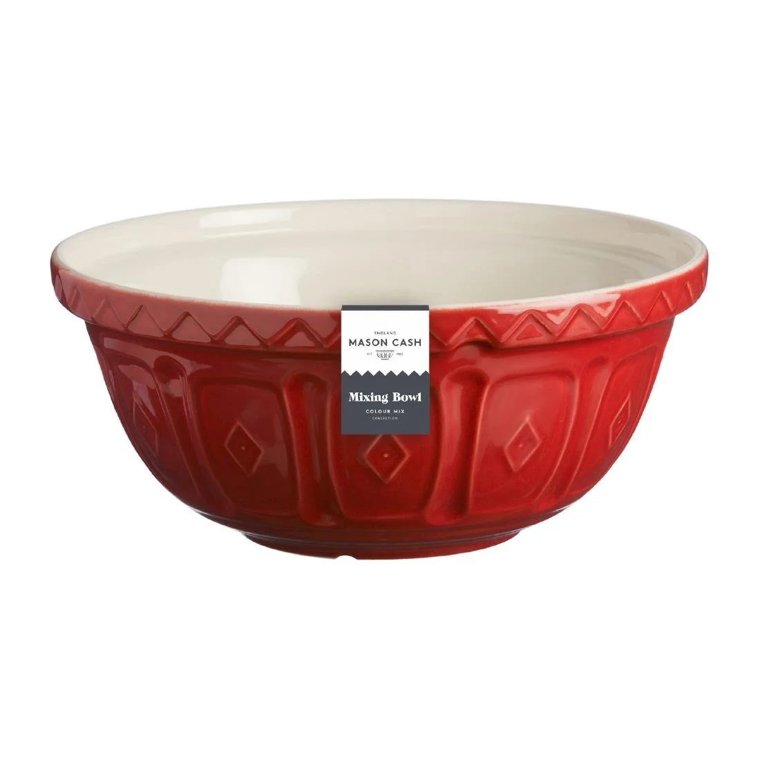 Mason Cash Mixing Bowl Red 29cm - Image 2