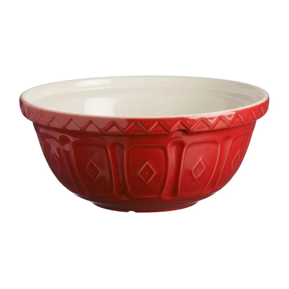 Mason Cash Mixing Bowl Red 29cm - Image 1