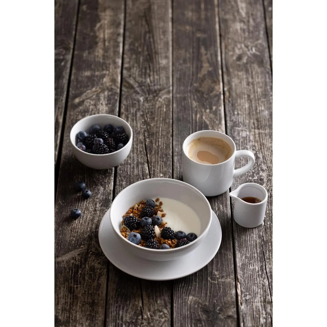 Olympia Origin Coupe Plates White 200mm (4 Pack) - Image 2