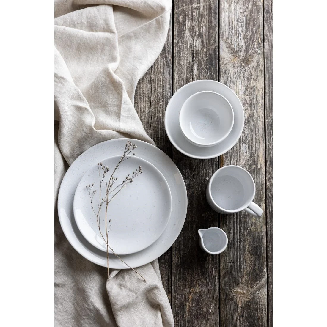 Olympia Origin Mugs White 300ml (4 Pack) - Image 4