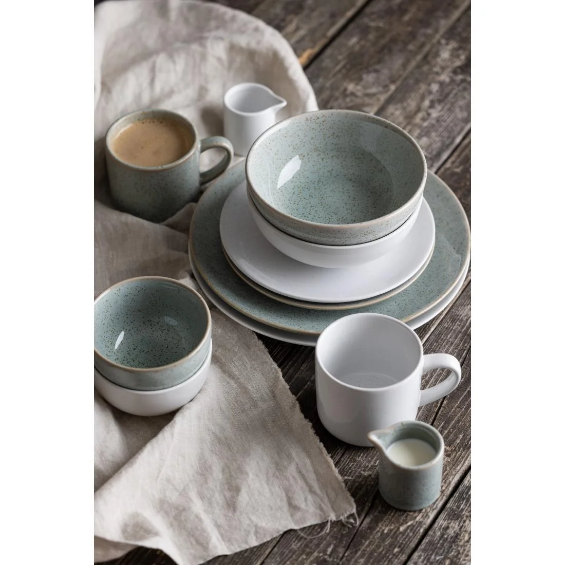 Olympia Origin Mugs White 300ml (4 Pack) - Image 6