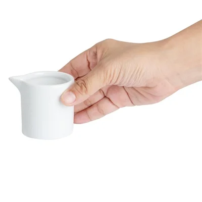 Olympia Origin Milk Jugs White 70ml (4 Pack) - Image 3