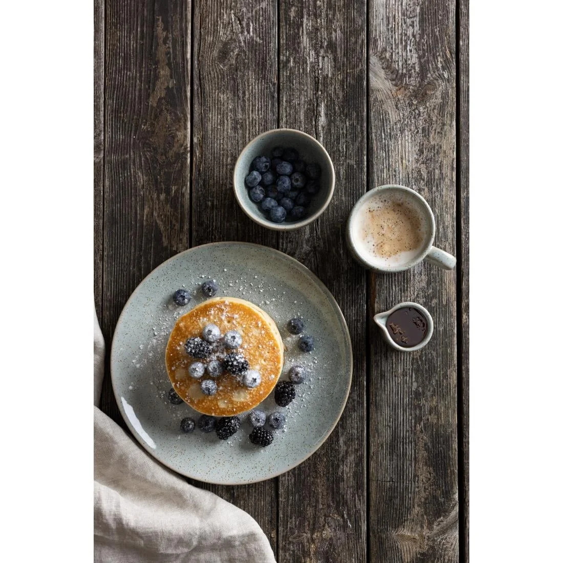 Olympia Origin Mugs Duck Egg Blue 300ml (4 Pack) - Image 2