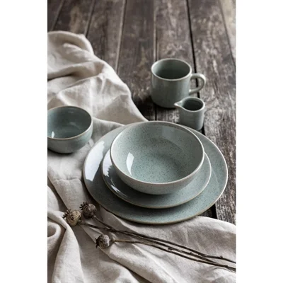 Olympia Origin Bowls Duck Egg Blue 160mm (4 Pack) - Image 1