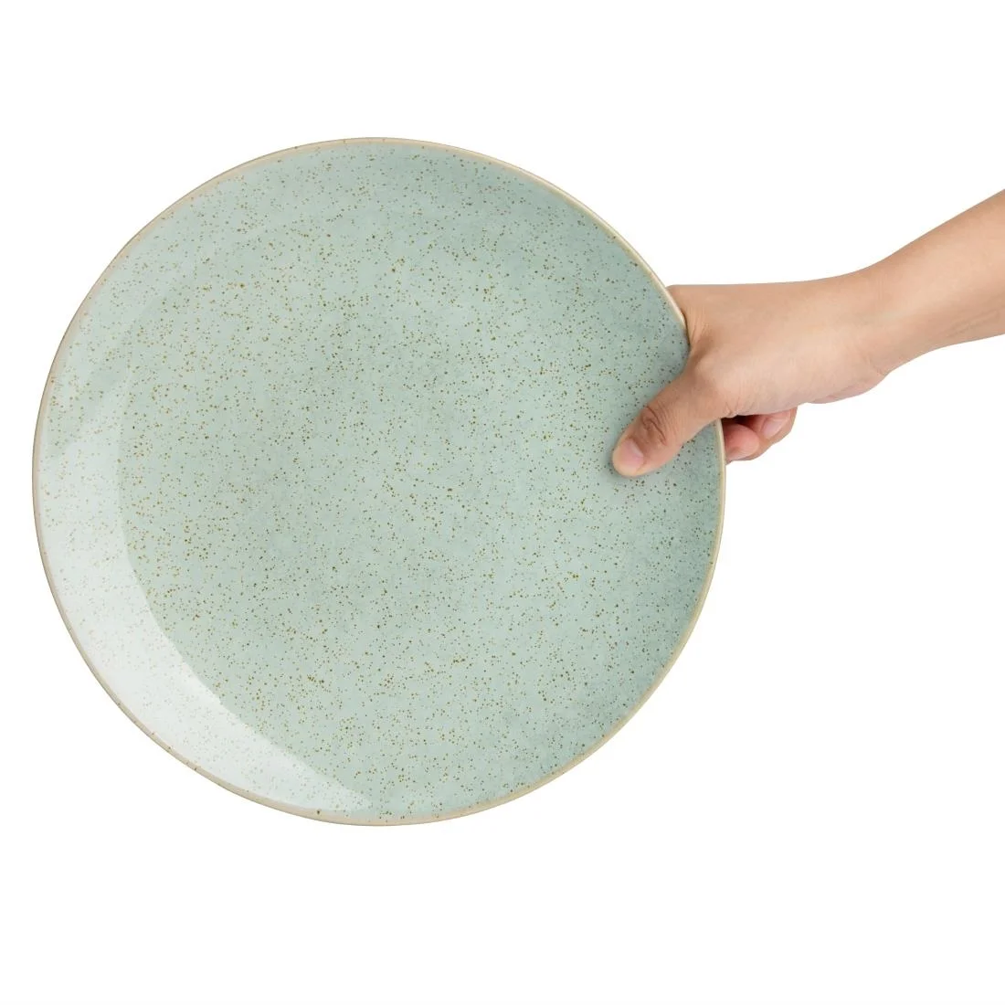 Olympia Origin Coupe Plates Duck Egg Blue 260mm (4 Pack) - Image 8