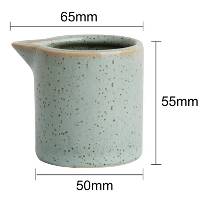 Olympia Origin Milk Jugs Duck Egg Blue 70ml (4 Pack) - Image 4