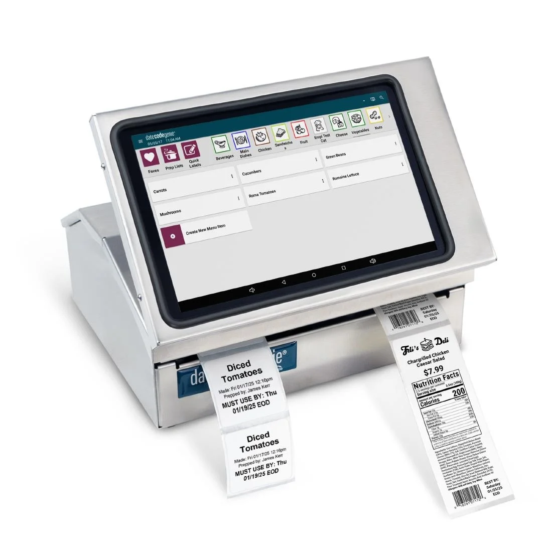 DateCodeGenie X22 Label Machine with Two Printers - Image 2