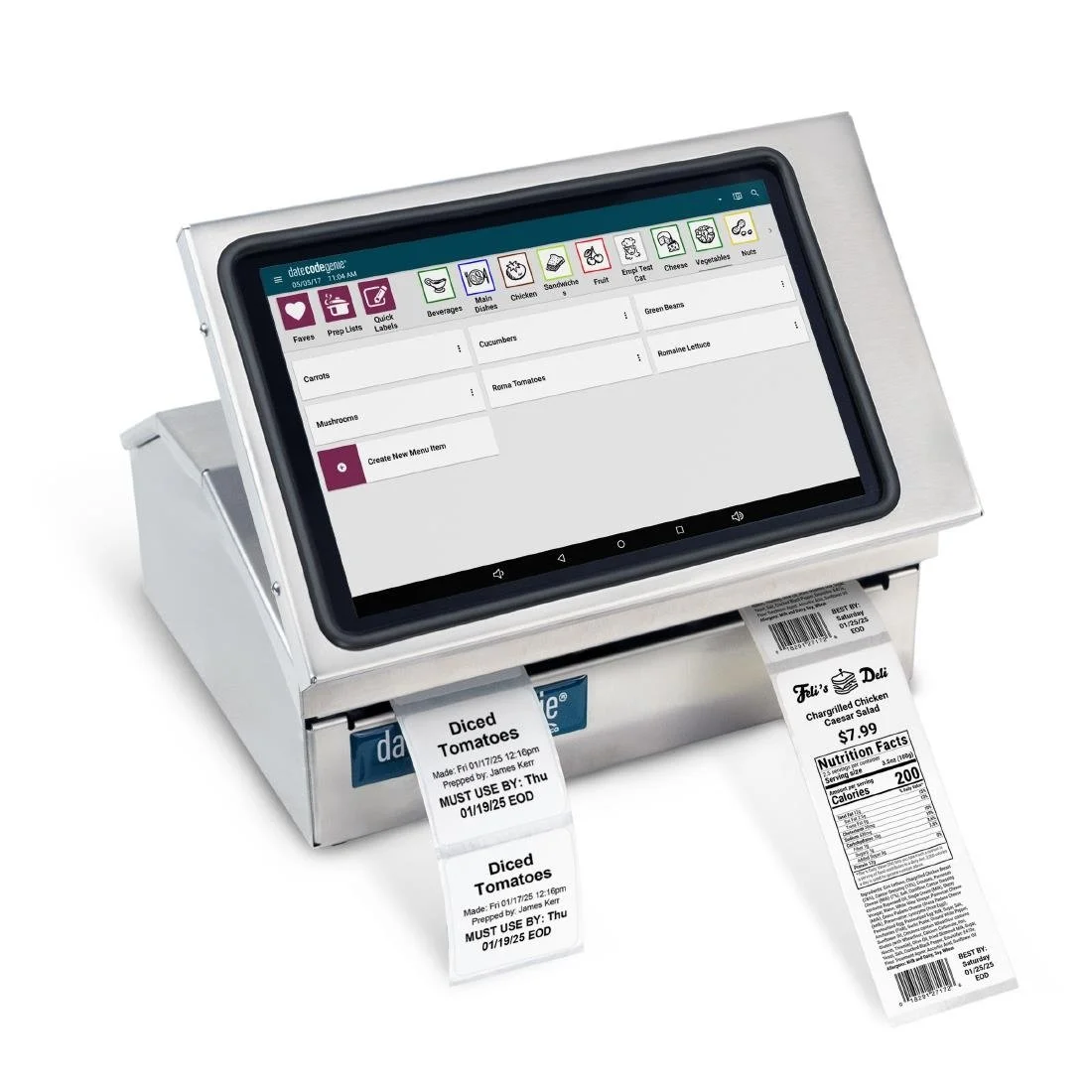 DateCodeGenie X22 Label Machine with Two Printers - Image 2