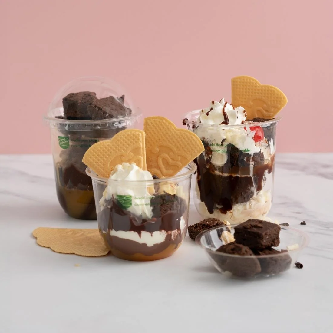 Vegware Domed PLA Lids No Hole 96-Series (1000 Pack) - Image 2