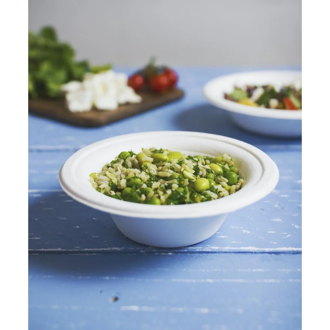 Vegware Nourish Moulded Fibre Tall Bowls 340ml (500 Pack) - Image 2