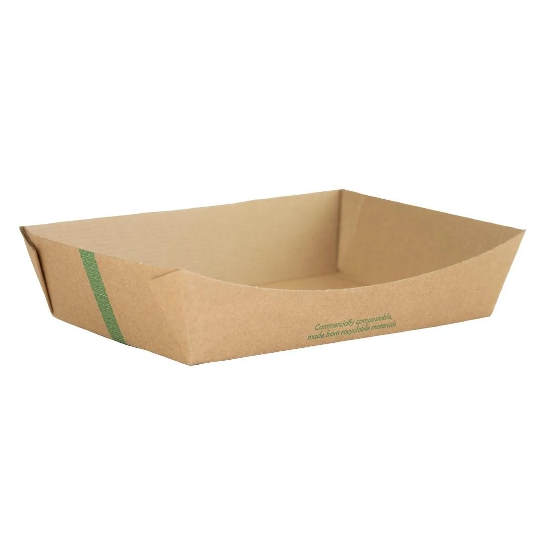 Vegware Microflute Food Trays Large 150x205mm (270 Pack)