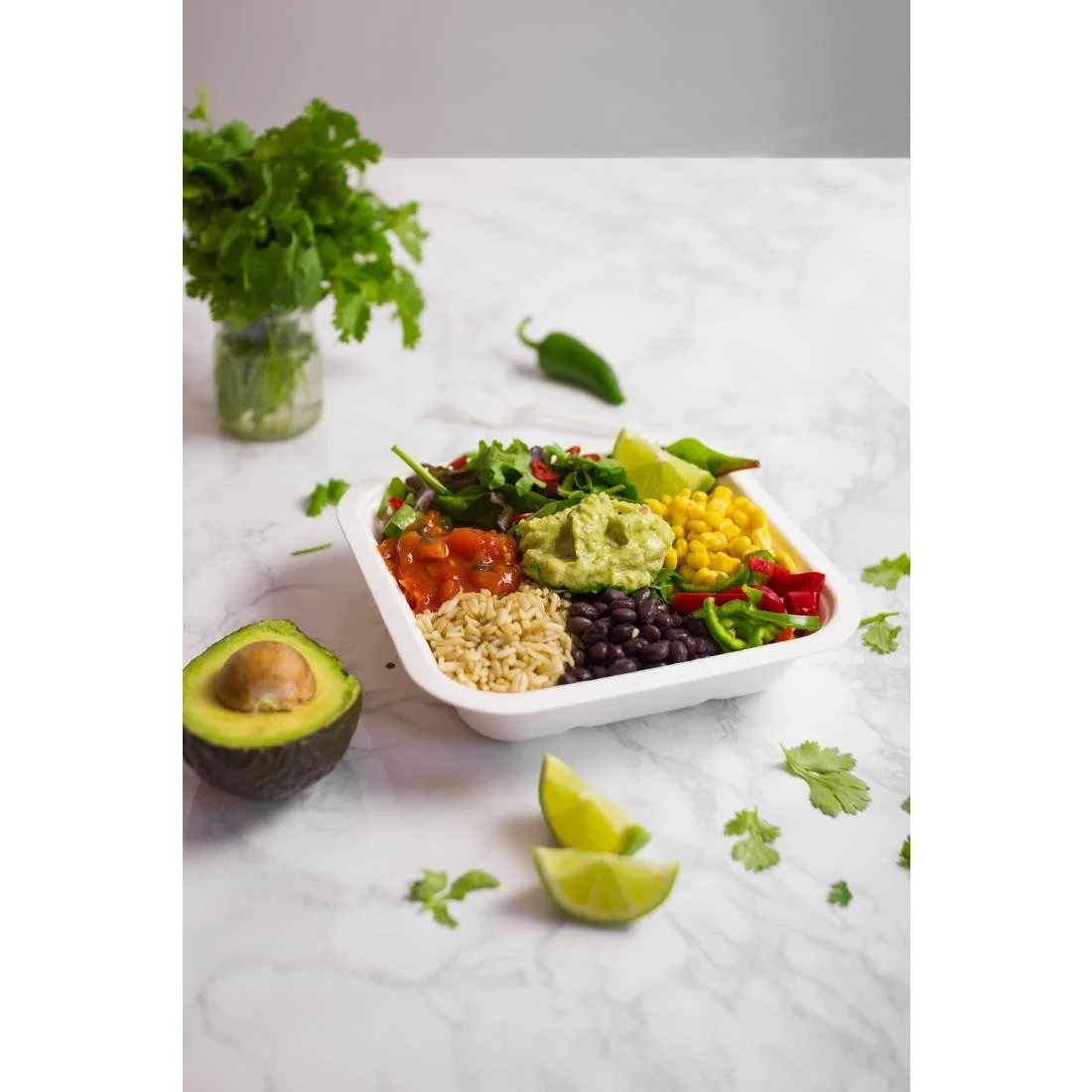 Vegware Gourmet Bagasse Bases Size 4 650ml (600 Pack) - Image 3