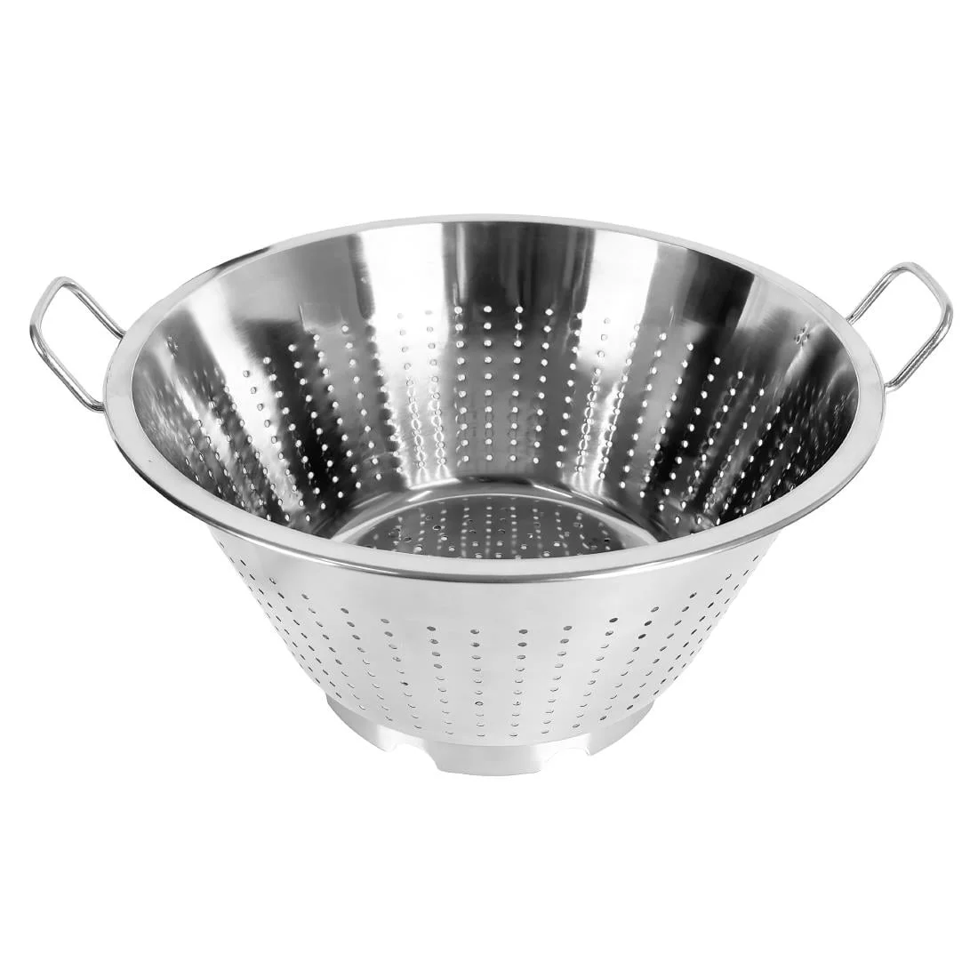 Vogue Large Heavy Duty Stainless Steel Colander - Image 2