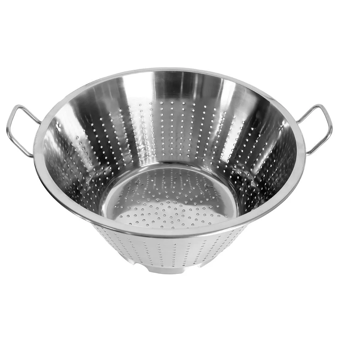 Vogue Large Heavy Duty Stainless Steel Colander - Image 3