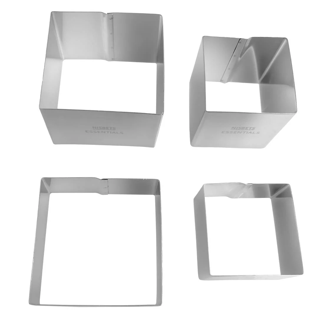 Nisbets Essentials St/St Mousse Squares (4 Pack) - Image 3
