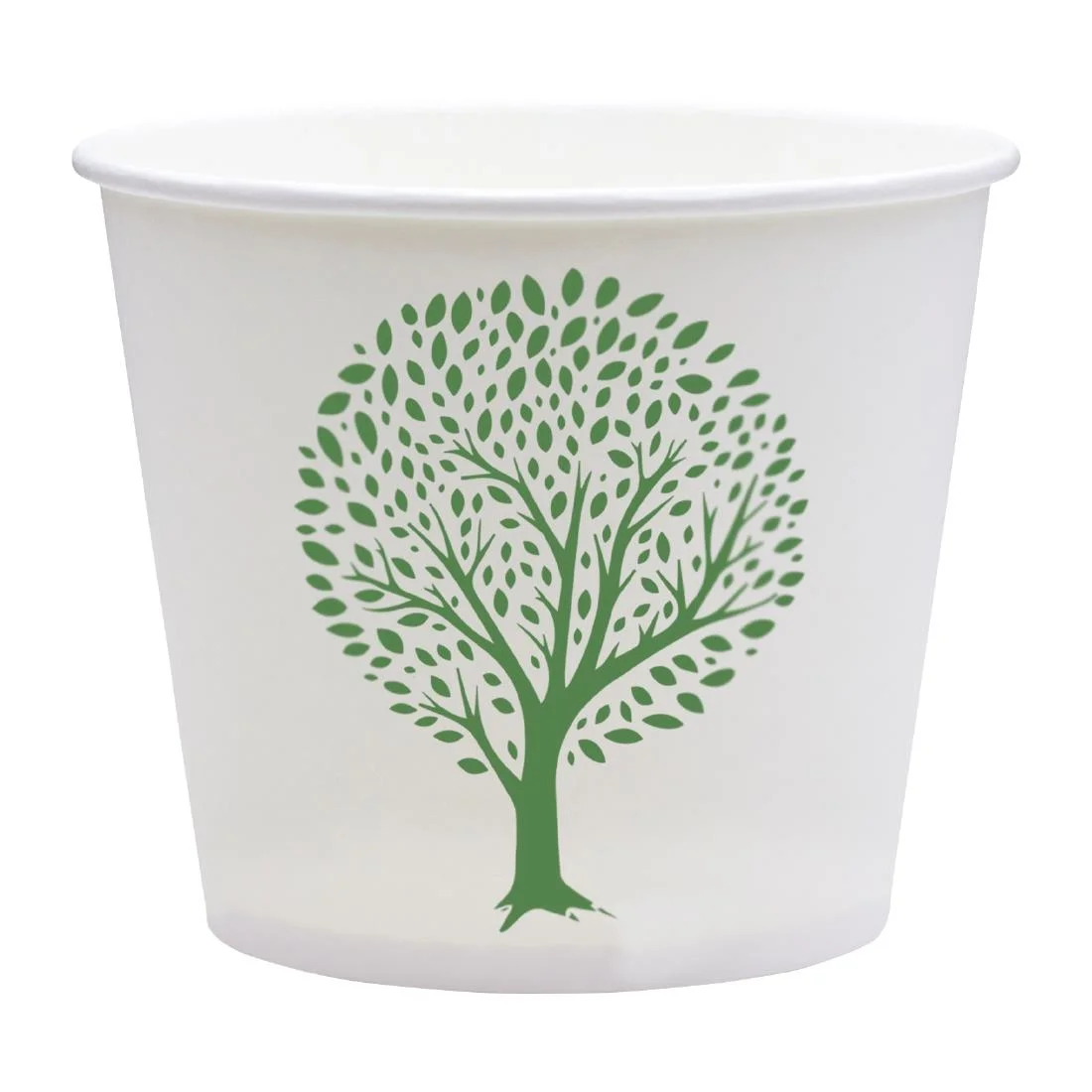 Vegware Soup Containers Green Tree 115-Series 455ml (500 Pack)