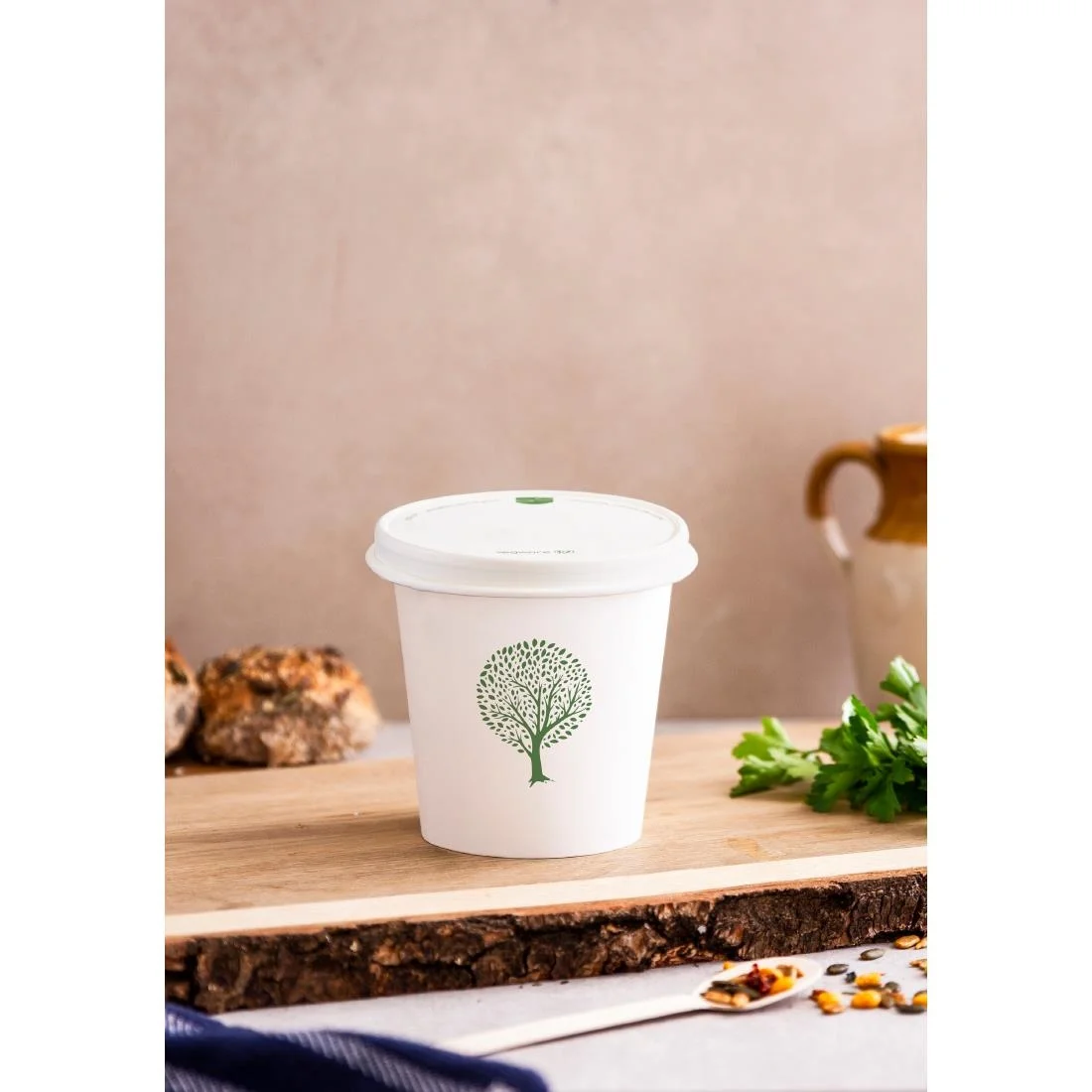 Vegware Soup Container Lids 115-Series (500 Pack) - Image 2