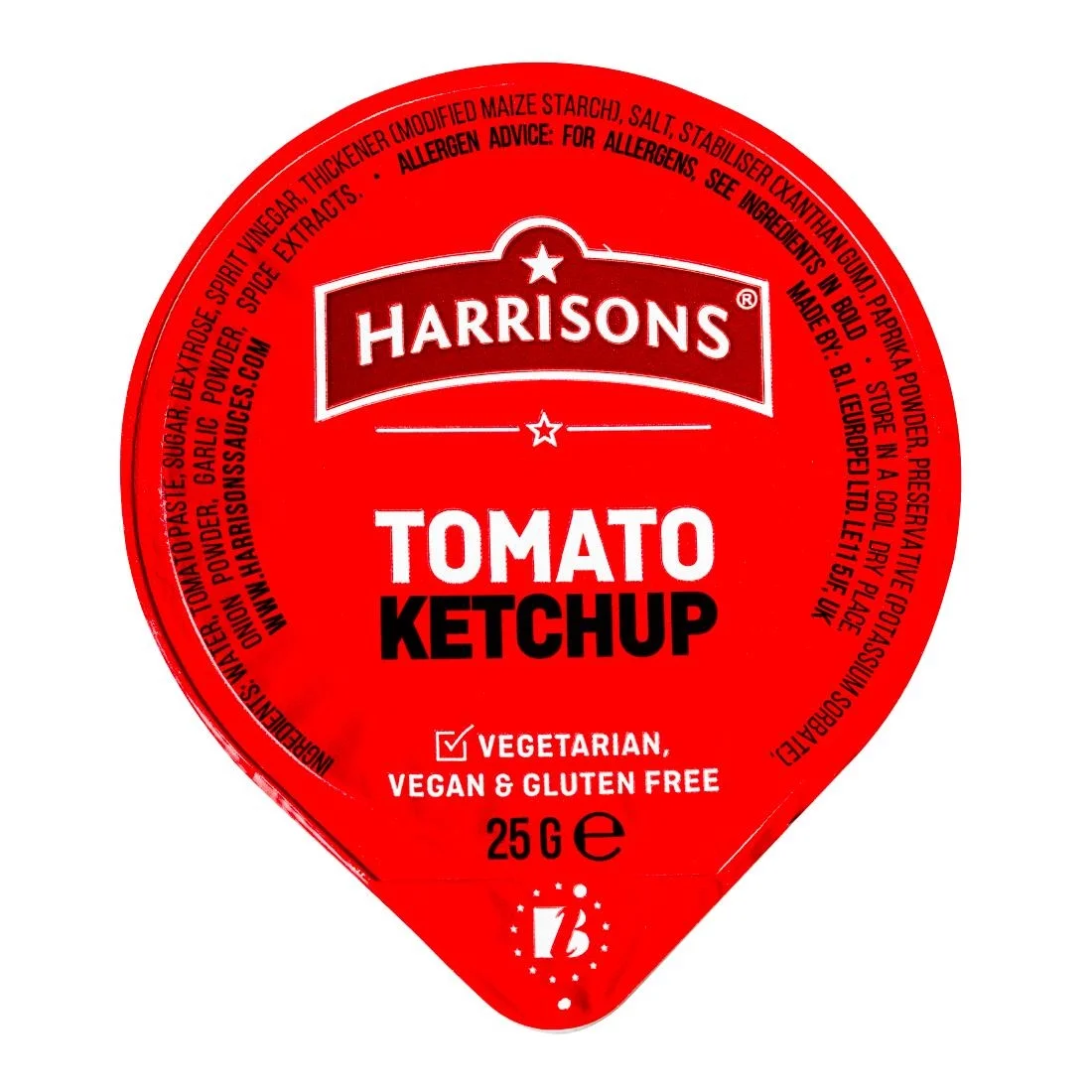 Harrisons Tomato Dip Pots 25g (100 Pack) - Image 2