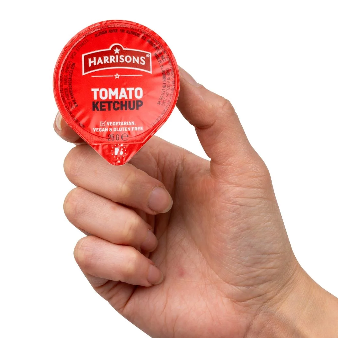 Harrisons Tomato Dip Pots 25g (100 Pack) - Image 4