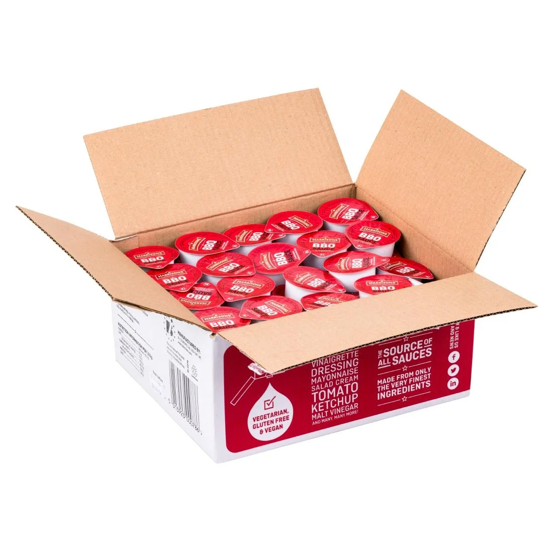 Harrisons BBQ Dip Pots 25g (100 Pack) - Image 7