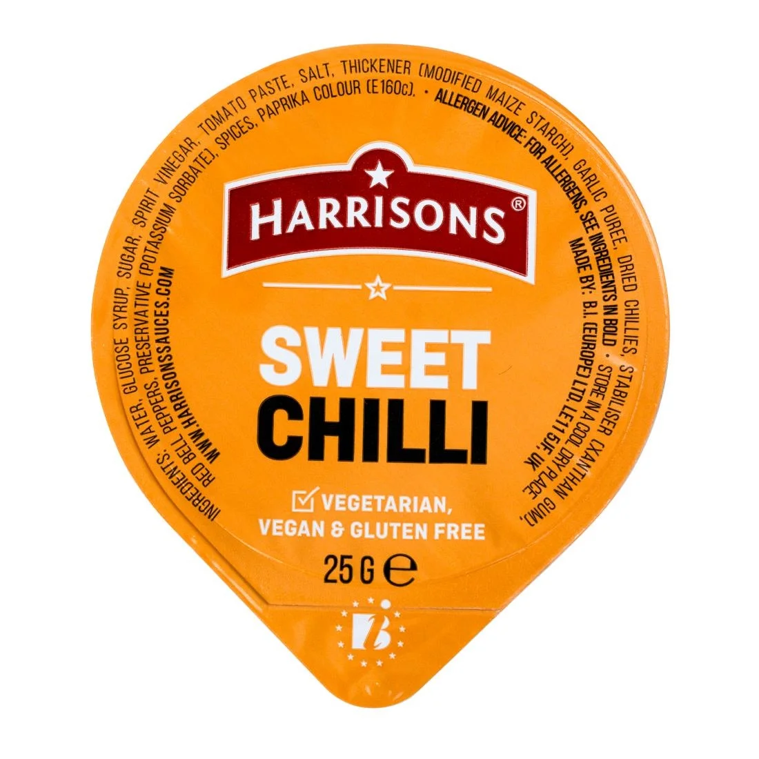 Harrisons Sweet Chilli Sauce Dip Pots 25g (100 Pack) - Image 2