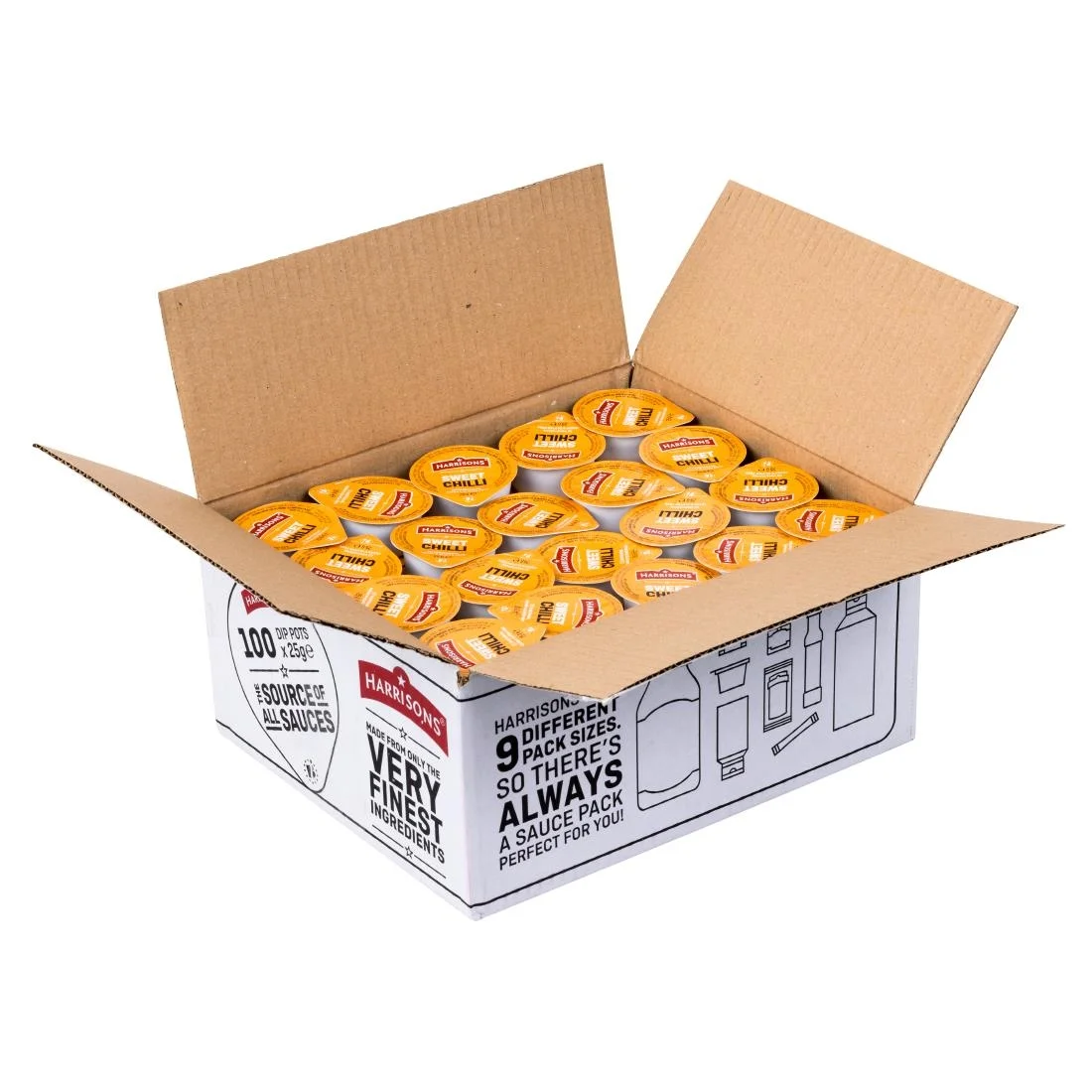 Harrisons Sweet Chilli Sauce Dip Pots 25g (100 Pack) - Image 6