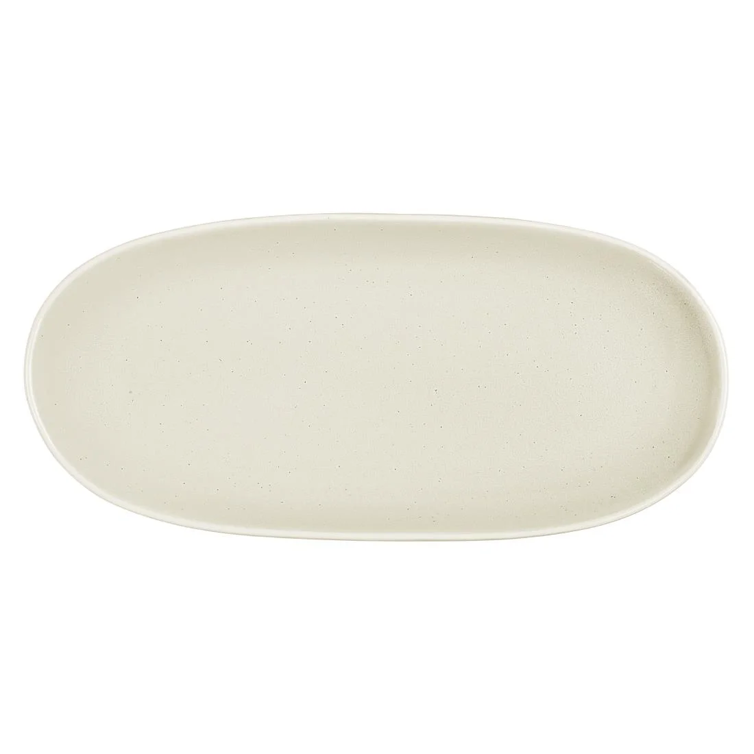 Olympia Chia Oval Plates Sand 280x135mm (6 Pack)