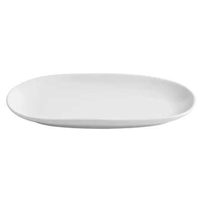 Olympia Chia Oval Plates White 280x135mm (6 Pack) - Image 1