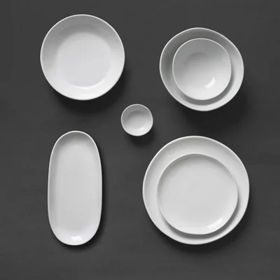 Olympia Chia Oval Plates White 280x135mm (6 Pack) - Image 6