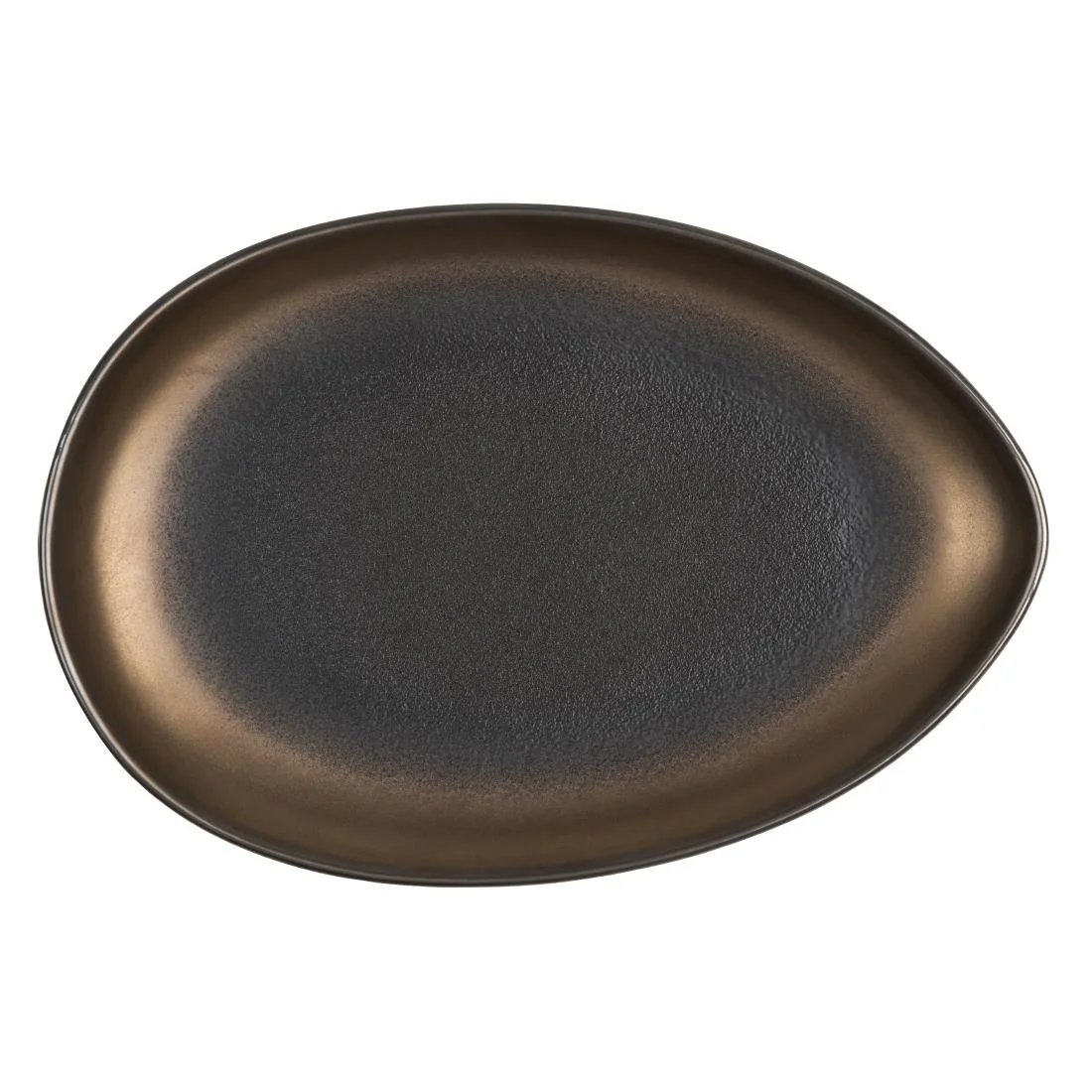 Olympia Ochre Teardrop Plates 257x180mm (6 Pack)