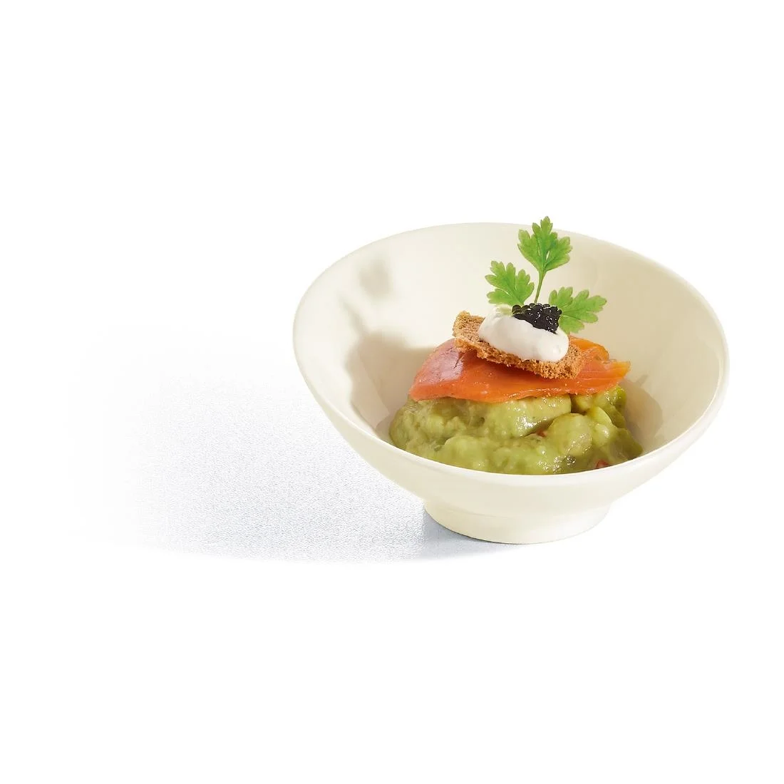 Arcoroc Appetizer Ludico Dishes White 95mm (24 Pack) - Image 2