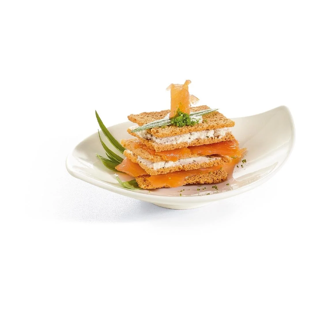 Arcoroc Appetizer Spirit Plates 140mm White (24 Pack) - Image 2