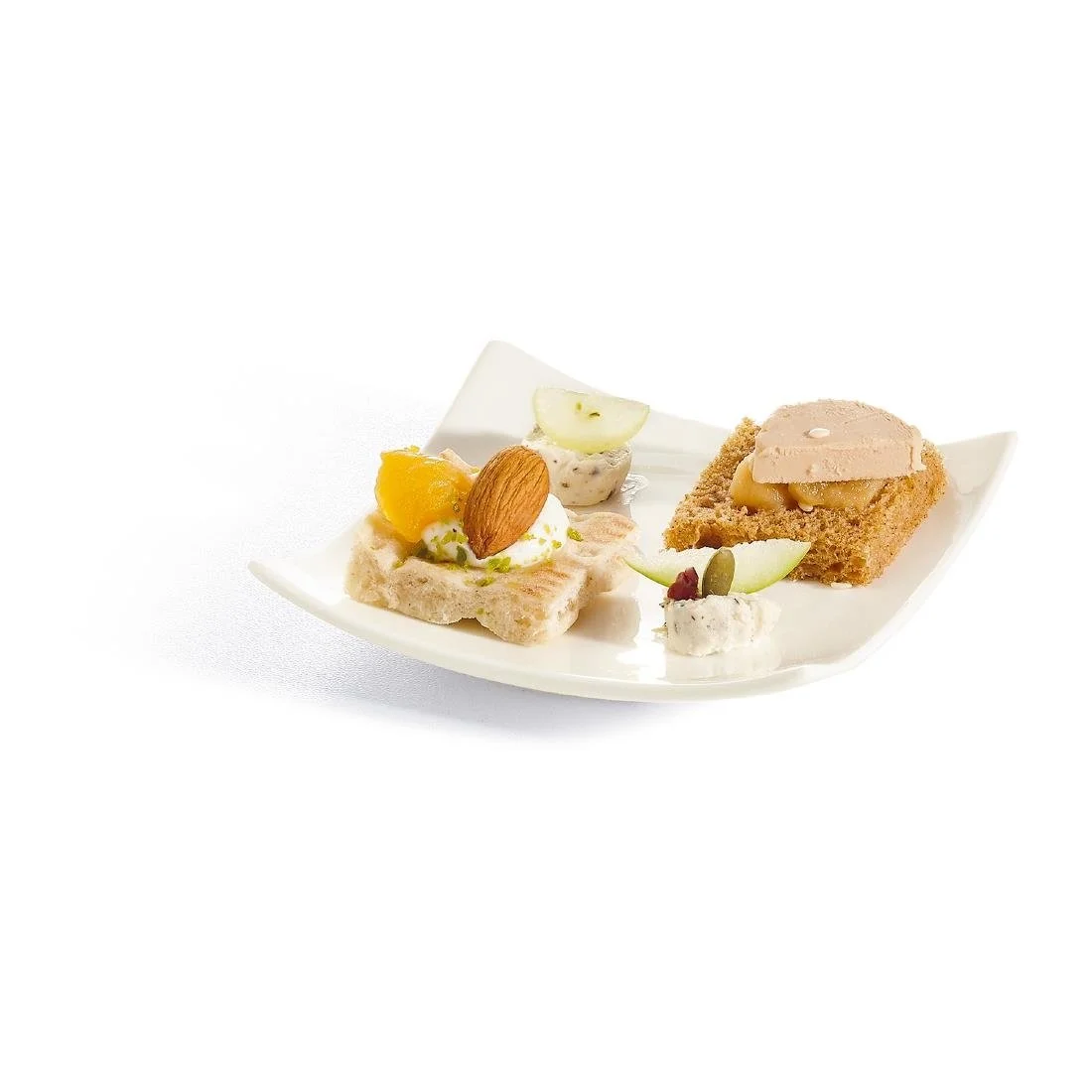 Arcoroc Appetizer Square Small Bowls White 95mm (24 Pack) - Image 2