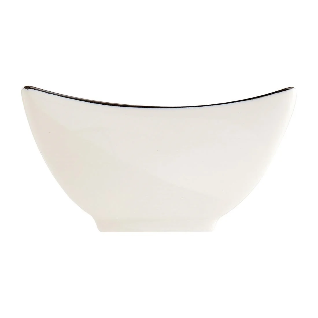 Arcoroc Appetizer Ludico Deep Square Bowls Black Line 90mm (24 Pack) - Image 3